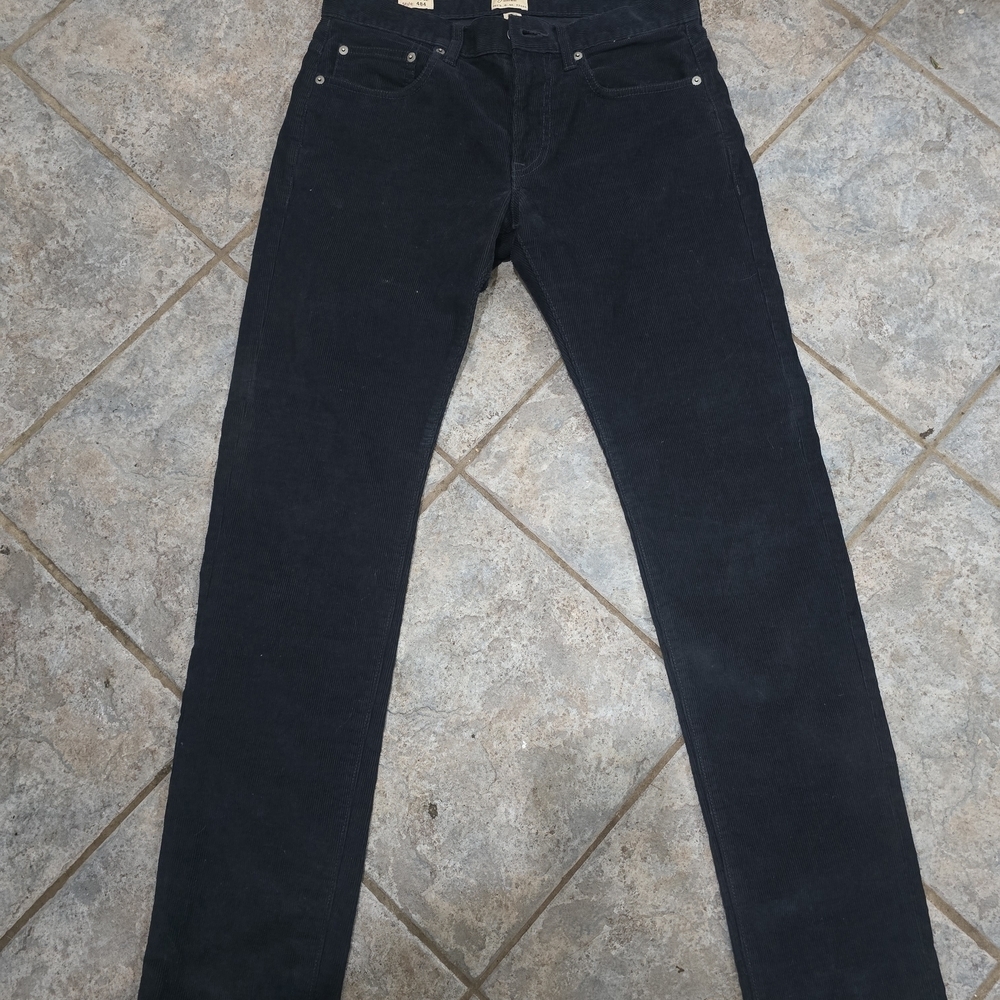 J. Crew Men’s Straight-Leg Black Jeans - Picture 6 of 6